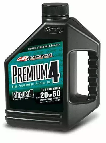 Maxima Racing Oil Maxum 4 Premium 4-Stroke Motor Oil | 20W-50 | 1 Gal | 359128