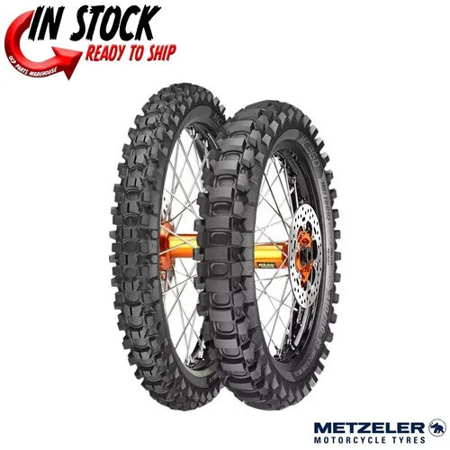 Metzeler MC360 MID HARD Motorcycle Tire | Rear 120/100 - 18 68M MST | Motocross