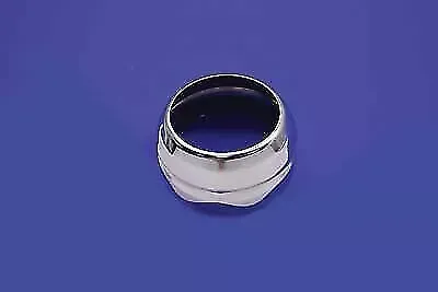 49mm Fork Boot Cover Chrome for Harley Davidson by V-Twin