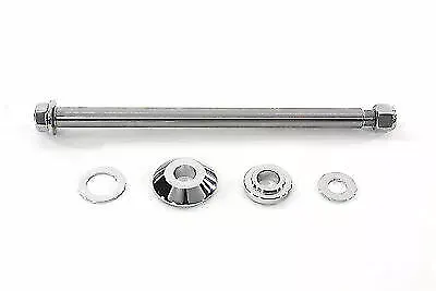 Chrome Front Axle Kit for Harley Davidson by V-Twin
