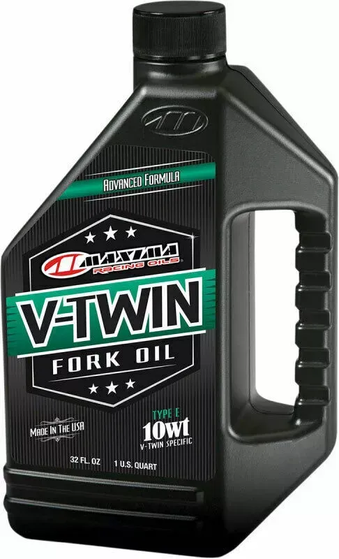Maxima Racing Oil V-Twin Motorcycle Fork Fluid/Oil | 10W | 1 Quart | 50-02901