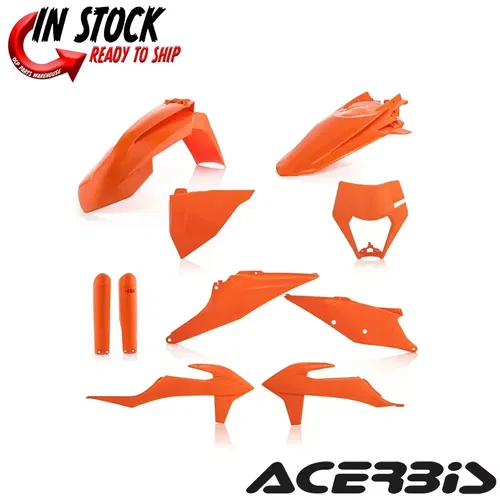 Acerbis Full Plastic Kit 16 Orange 2020-2023 KTM 350 500 XCF-W 2791545226