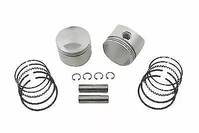 V-Twin Standard Size 80" Overhead Valve Piston Set 11-0317
