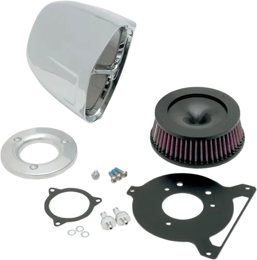 COBRA PowrFlo Fits Air Intake Kit - Chrome 606-0100-SB
