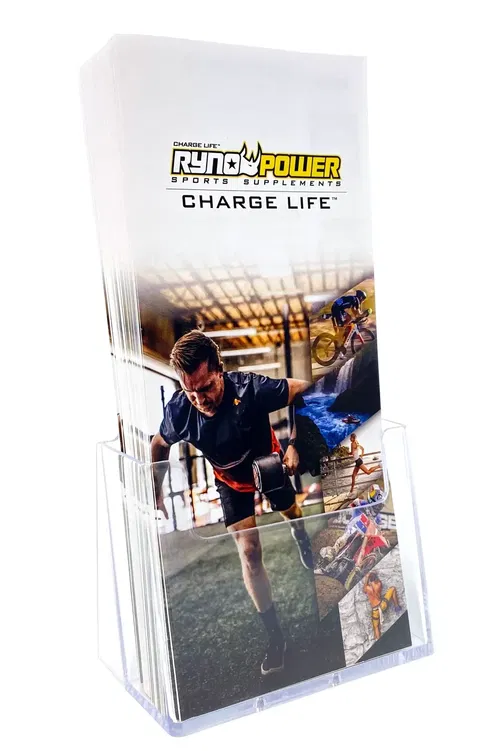 RYNO POWER Brochure Display TRI-HOLDER