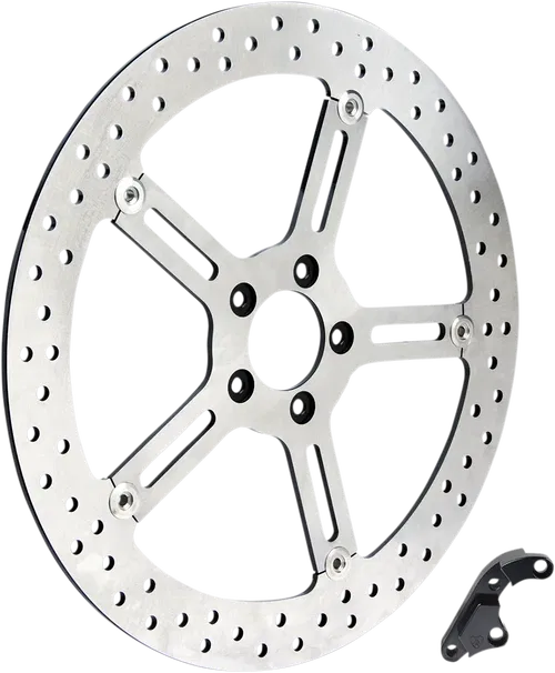 ARLEN NESS Big Brake Rotor - Fits 15" - Front Left - Harley-Davidson 02-972