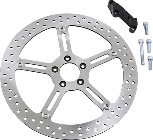 ARLEN NESS Big Brake Rotor - Fits 15" - Front Left - Harley-Davidson 02-972