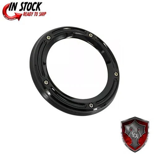 TRASK PERFORMANCE Assault Derby Cover - Gloss Black 1107-0685