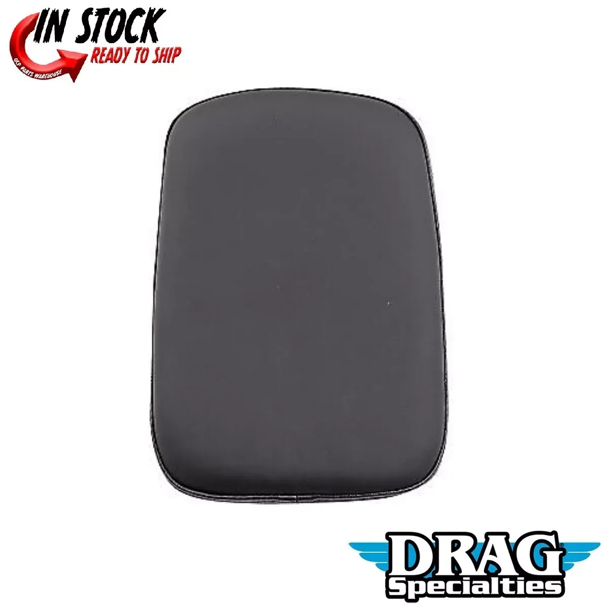 Drag Specialties 0804-0409 Wide Pillion Pad Smooth
