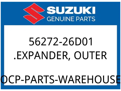 Suzuki OEM Part 56272-26D01 EXPANDER, OUTER