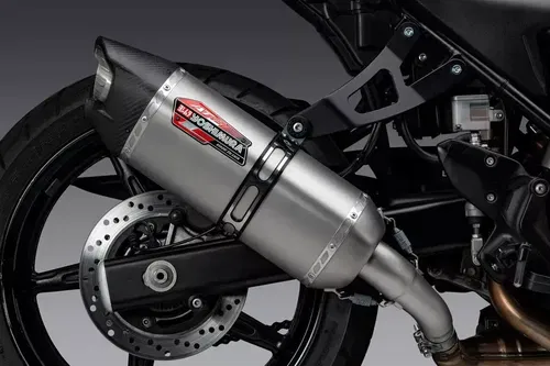 YOSHIMURA SLIP-ON EXHAUST MUFFLER AT2 SS SUZUK 2017-2024 SV650