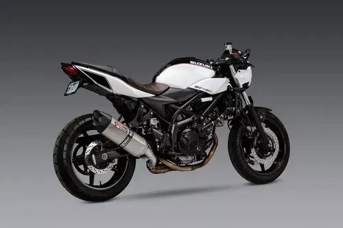 YOSHIMURA SLIP-ON EXHAUST MUFFLER AT2 SS SUZUK 2017-2024 SV650