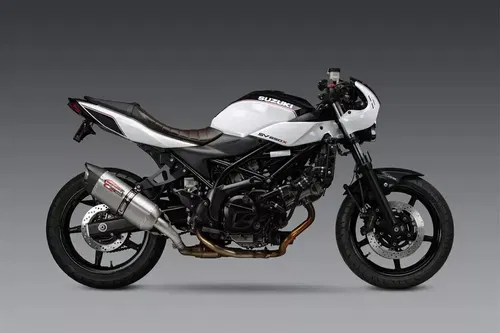 YOSHIMURA SLIP-ON EXHAUST MUFFLER AT2 SS SUZUK 2017-2024 SV650