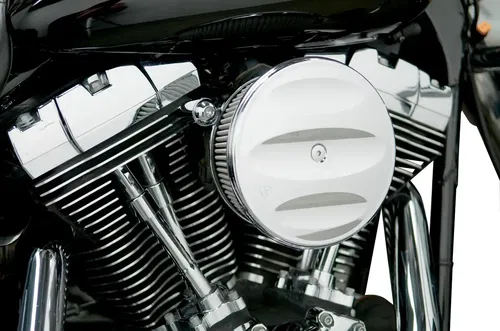 ARLEN NESS Big Sucker Stage 1 Outer Cover - Scalloped - Chrome 18-781