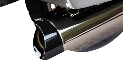 S&amp;S CYCLE Fits 4-1/2" MK45 Performance Slip-On Mufflers - Lava Chrome -