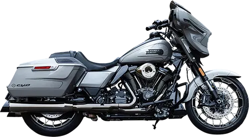 S&amp;S CYCLE Fits 4-1/2" MK45 Performance Slip-On Mufflers - Lava Chrome -
