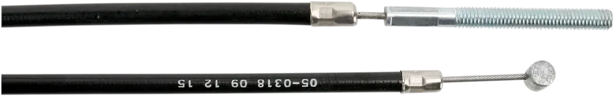 MOTION PRO Black Vinyl Brake Cable - Front - Fits Yamaha 05-0318