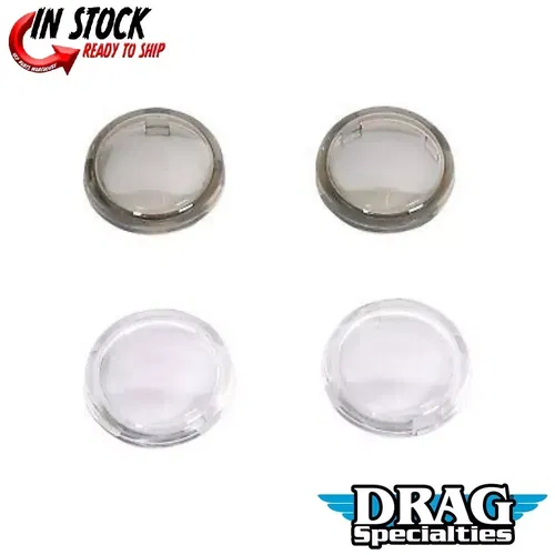 DRAG SPECIALTIES 2020-0118 Replacement Lens Kit - Smoke/Clear