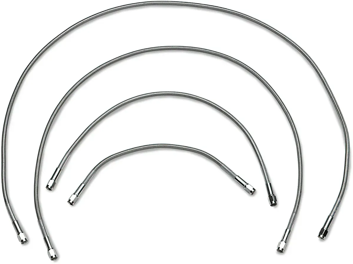 DRAG SPECIALTIES Fits Universal Brake Line - Clear - 17" 817