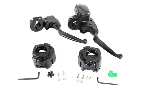 Handlebar Control Kit Black fits Harley-Davidson 22-0601