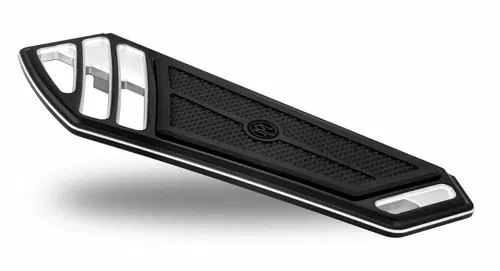 Performance Machine PM Superlight Contrast Driver Front Floorboards Harley FL