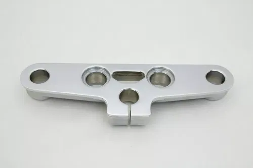 Chrome Upper Triple Tree for Harley Davidson by V-Twin