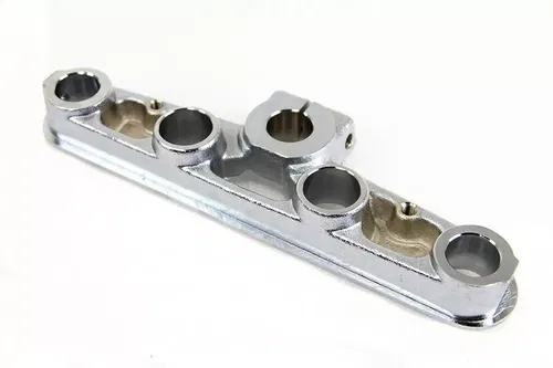 Chrome Upper Triple Tree for Harley Davidson by V-Twin