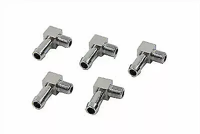 Gas and Oil Line Fitting for Harley Davidson by V-Twin 5 Pack