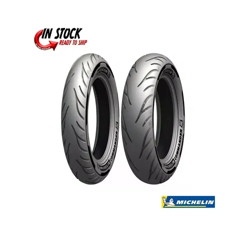 Michelin 100/90-19 & 170/80-15 Commander III/3 Cruiser Tires VLX600V-Star Custom