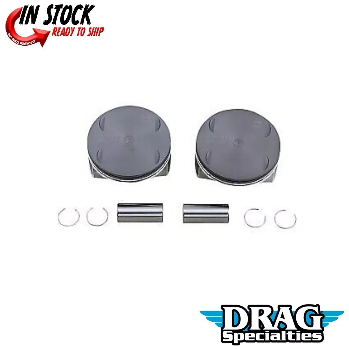 Drag Specialties 0911-0054 +.005" Piston Kit for 17-22 M8