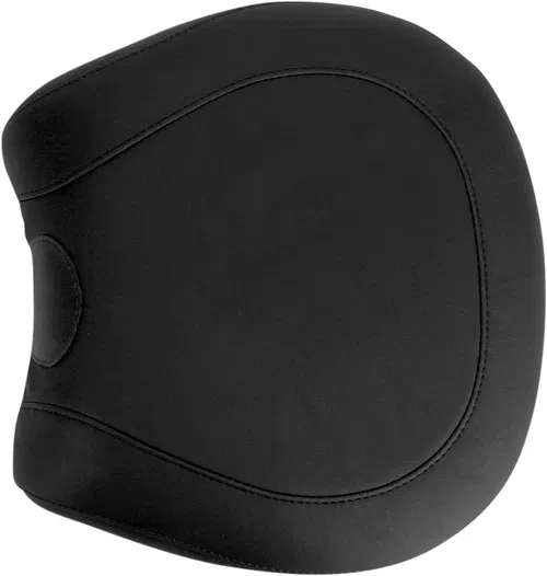Mustang Wide Touring Recessed Passenger Seat For Harley Davidson Softail Black