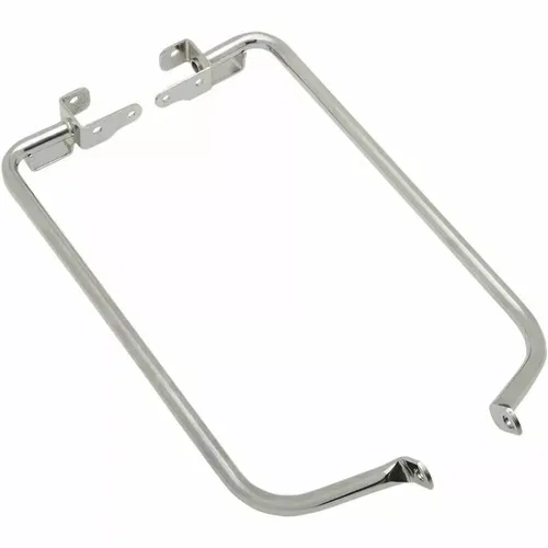 Drag Specialties Chrome Saddlebag Support Brackets 2014-19 Harley Touring