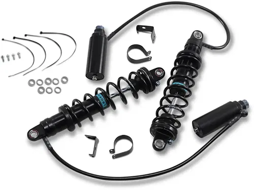 LEGEND SUSPENSION REVO ARC Remote Reservoir Shocks - Heavy Duty - Black - Fits