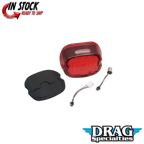 Drag specialties 2010-0772 Red LED Low-Profile Taillight Top Tag Light