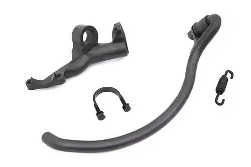 Black Jiffy Kickstand Assembly fits Harley Davidson 49-1871