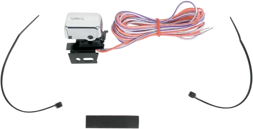 DRAG SPECIALTIES Fits HandLebar Switch Kit - Left-Side - Turn SignaL - Chrome