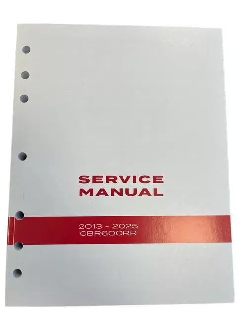 HONDA SERVICE MANUAL BOOK 2013-2025 CBR600RR OEM NEW GENUINE 61MJC09