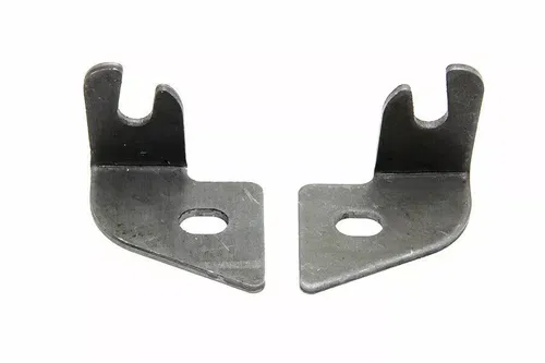 Lower Tank Mount Tab Set Raw for Harley Davidson by V-Twin