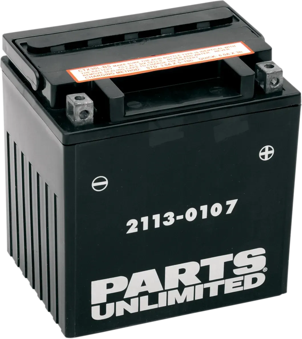 PARTS UNLIMITED AGM Battery - YIX30L-BS CTX30L-BS