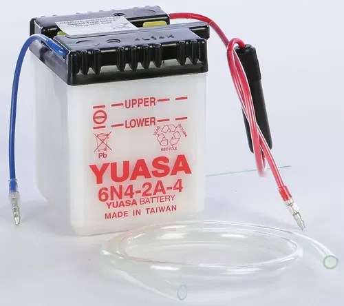 Yuasa Conventional 6V Battery YUAM2644A 6N4-2A-4