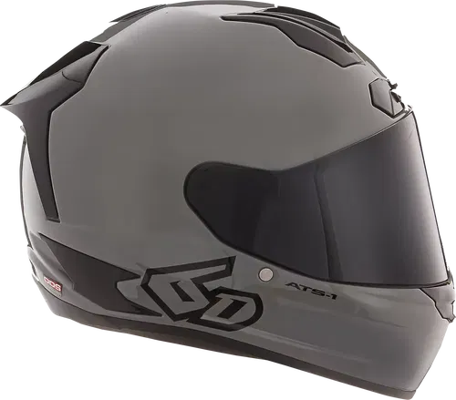 6D HELMETS ATS-1R Solid Helmet MOTOCROSS XL Gloss Gray