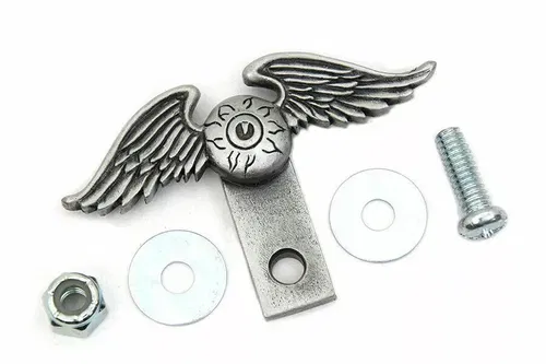 Wing License Plate Topper for Harley Davidson by V-Twin