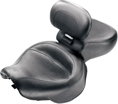 MUSTANG Fits Seat - Vintage - Wide - Touring - With Driver Backrest - One-Piece