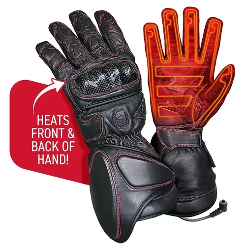 2025 GERBING HEATED CLOTHING 12V EXTREME HARD KNUCKLE HEATED GLOVES - PICK SIZE