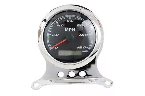 85mm GPS Speedometer Black fits Harley Davidson 39-0851