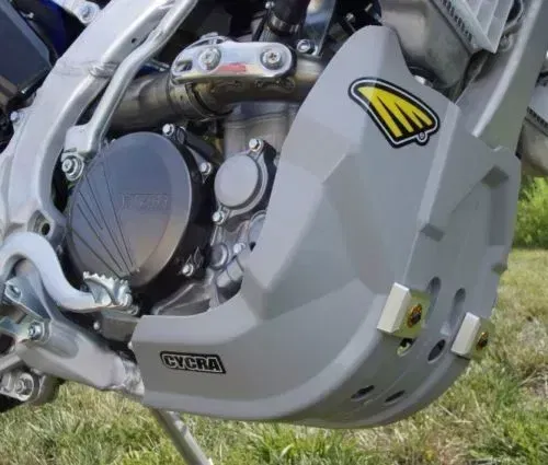 Cycra Grey Full Armor Skid Plate For Yamaha YZ 250 FX 14-16 1CYC-6224-80