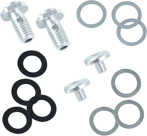 S&amp;S CYCLE Breather Conversion Kit - Fits Super E/G - Big Twin 17-0486