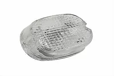 V-Twin Tail Lamp Lens Laydown Style Clear for Harley Davidson