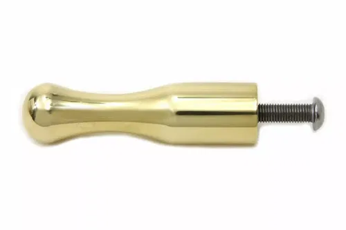 Brass Contour Shifter Peg for Harley Davidson by V-Twin