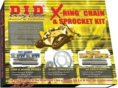 DID Chain Kit - Fits Kawasaki - EX 250 '88-'07 DKK-012